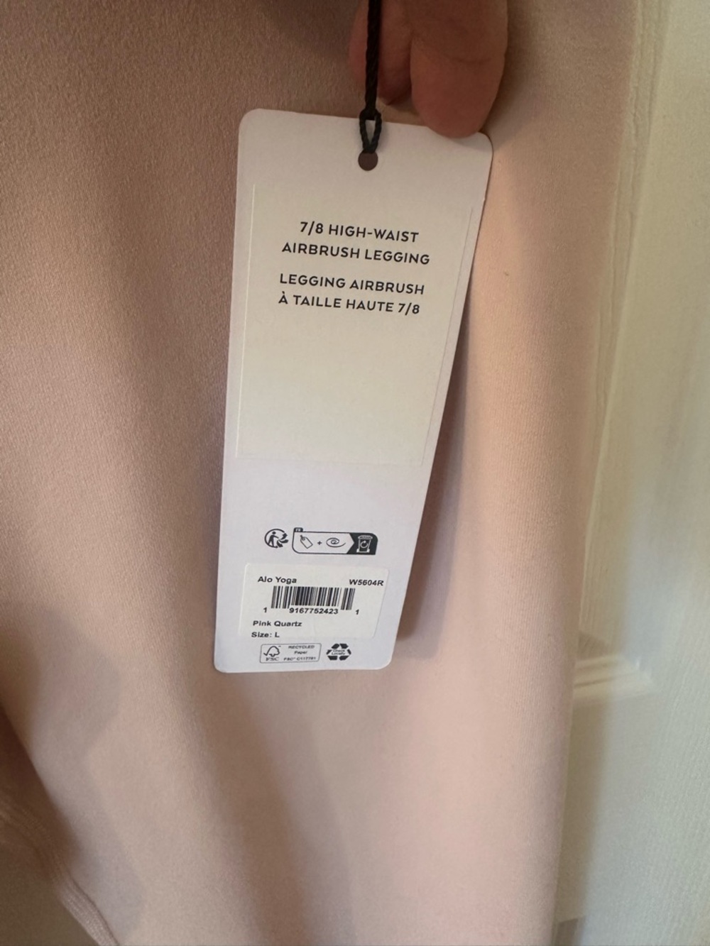 ALO Yoga Pink Quartz High-Waist Airbrush Legging NWT - Picture 3 of 11